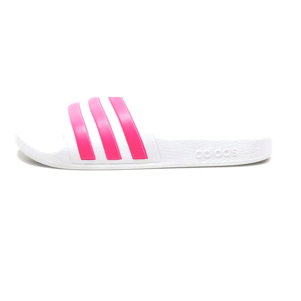 Adidas Adilette Flat Sandals Rubber White Colour For Kids