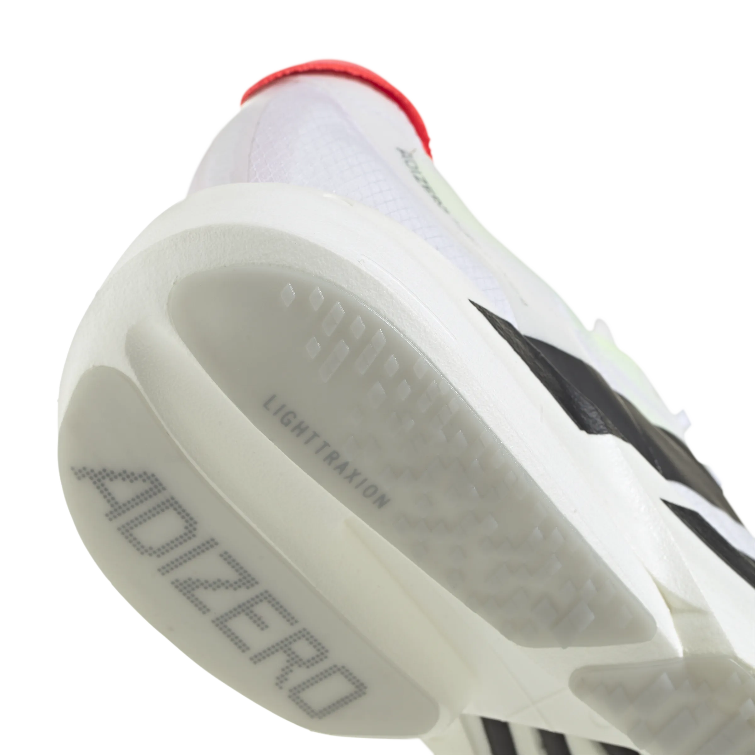 Adidas Adizero Adios Pro4 (Mens) - White/CoreBlack/SilverMet