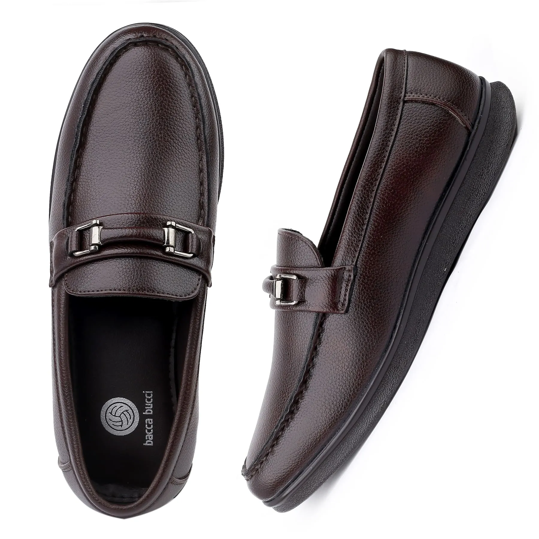 Bacca Bucci LISBON Dress Loafer Moccasins Driving Shoes for Men