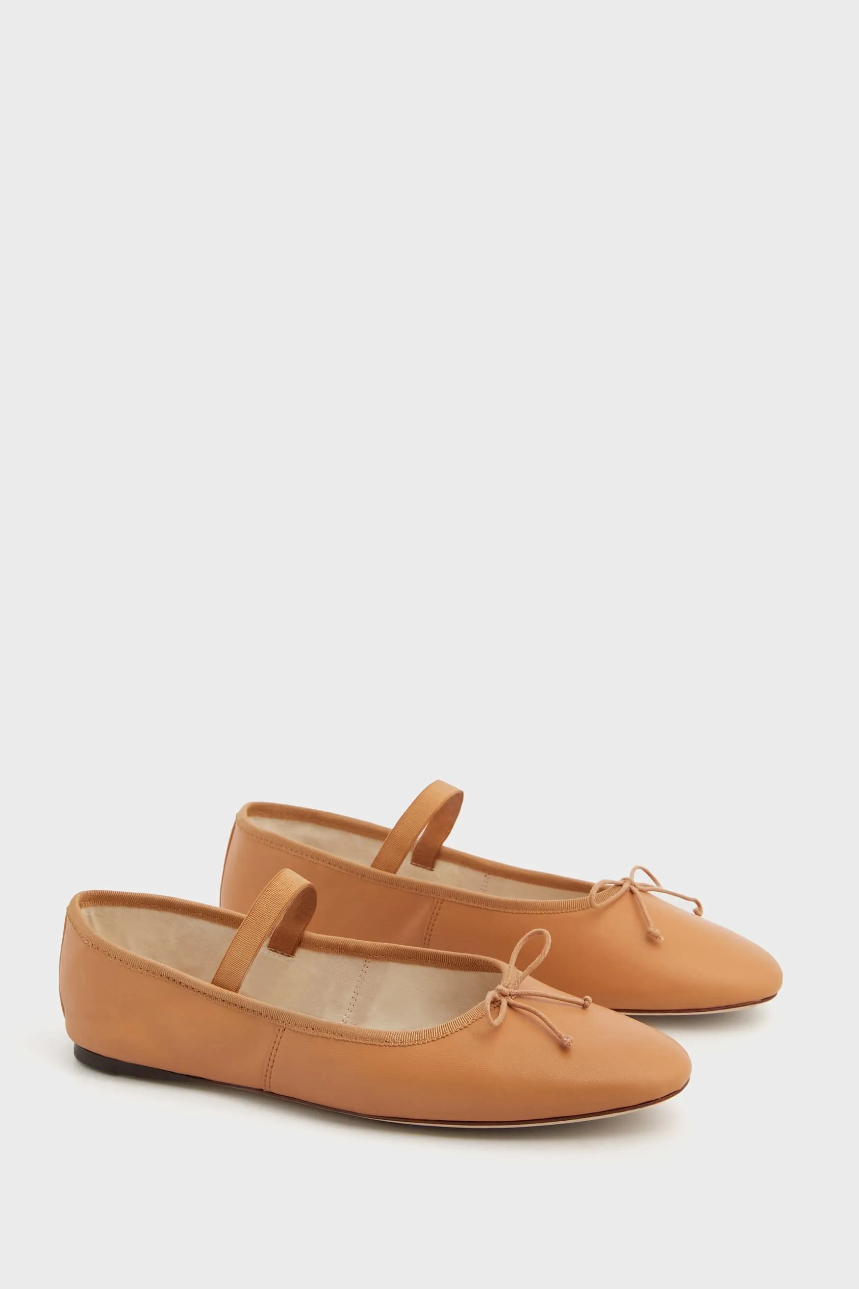 Caramel Leonie Soft Ballet Flats