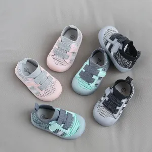 Children's Casual Sports Shoes Mesh Breathable Boy Girls Walking Shoes