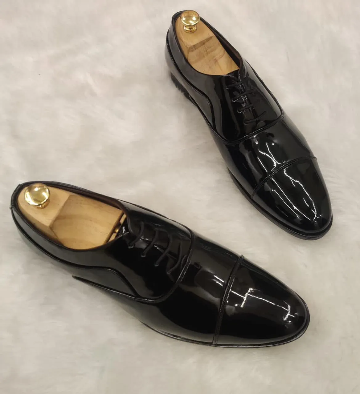 Classic Patent High Quality Leather Formal Shoes For Party And Office-JonasParamount