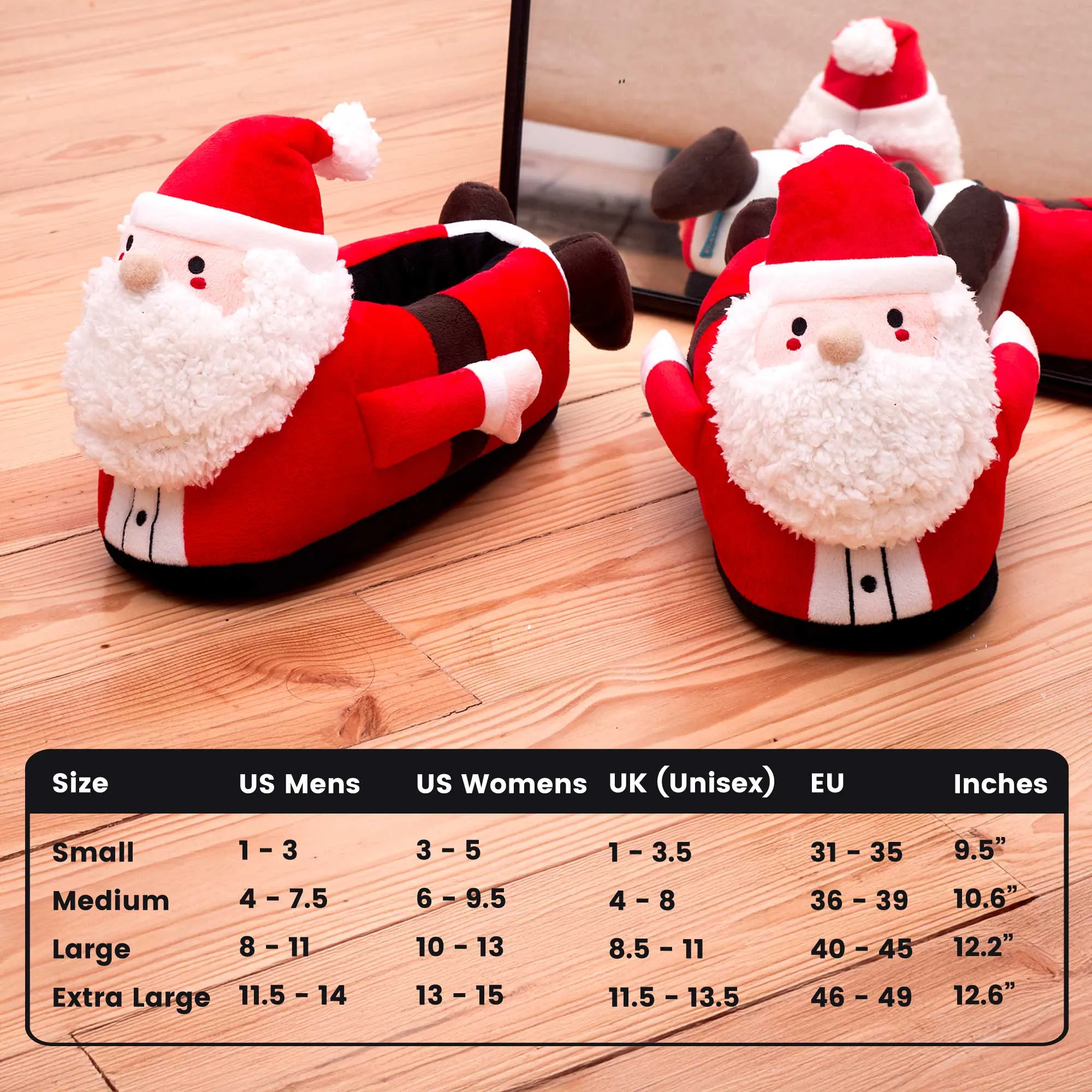 Coddies® Santa Slippers