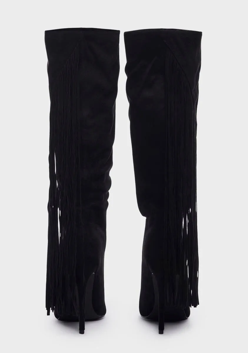 Competitive Hearsay Heeled Boots