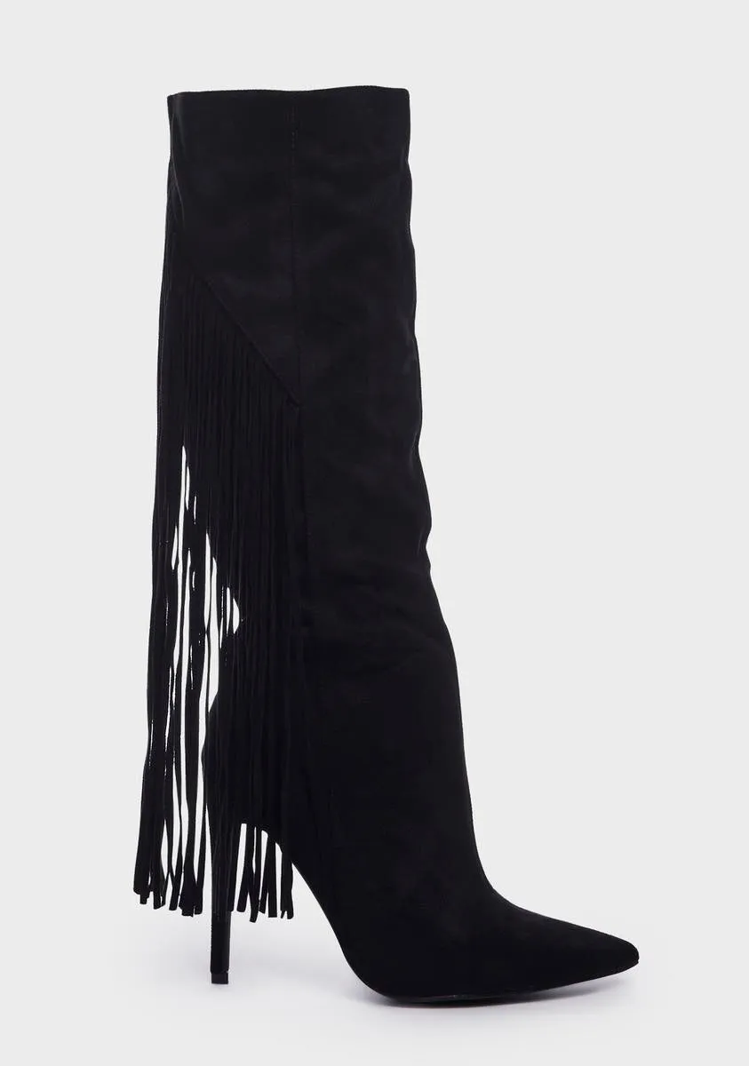 Competitive Hearsay Heeled Boots