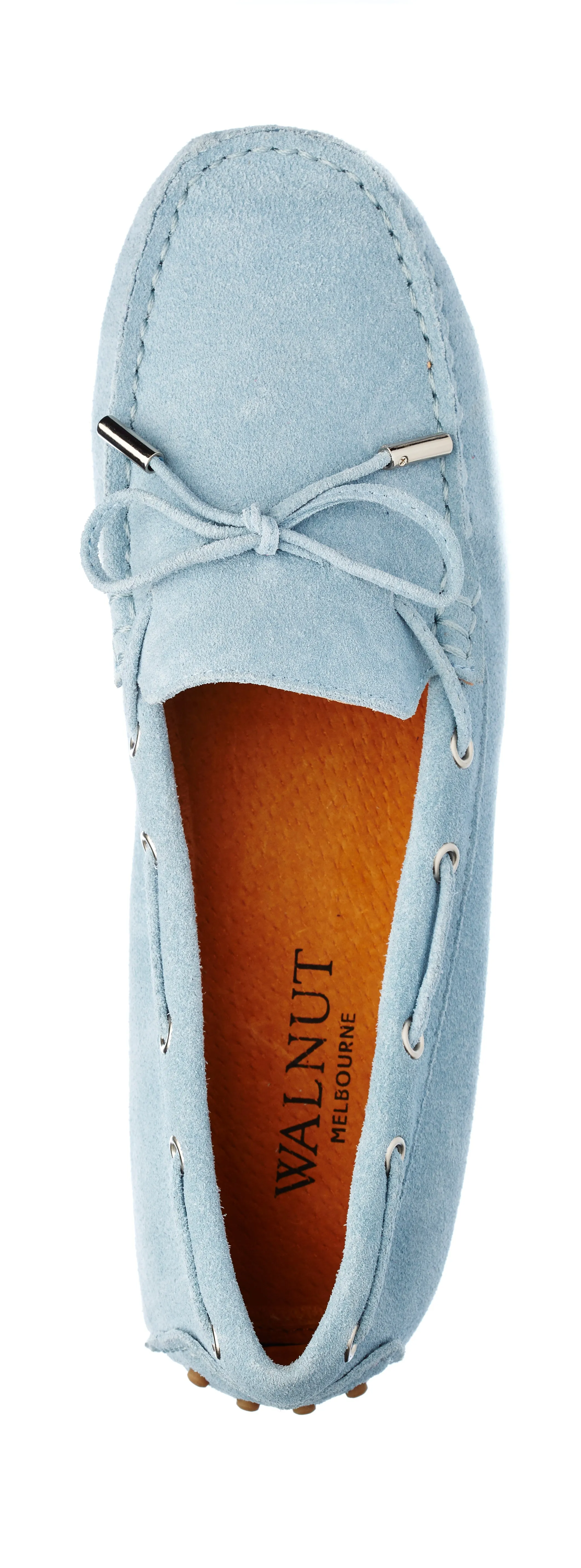 Daria Suede Loafer Pale Blue