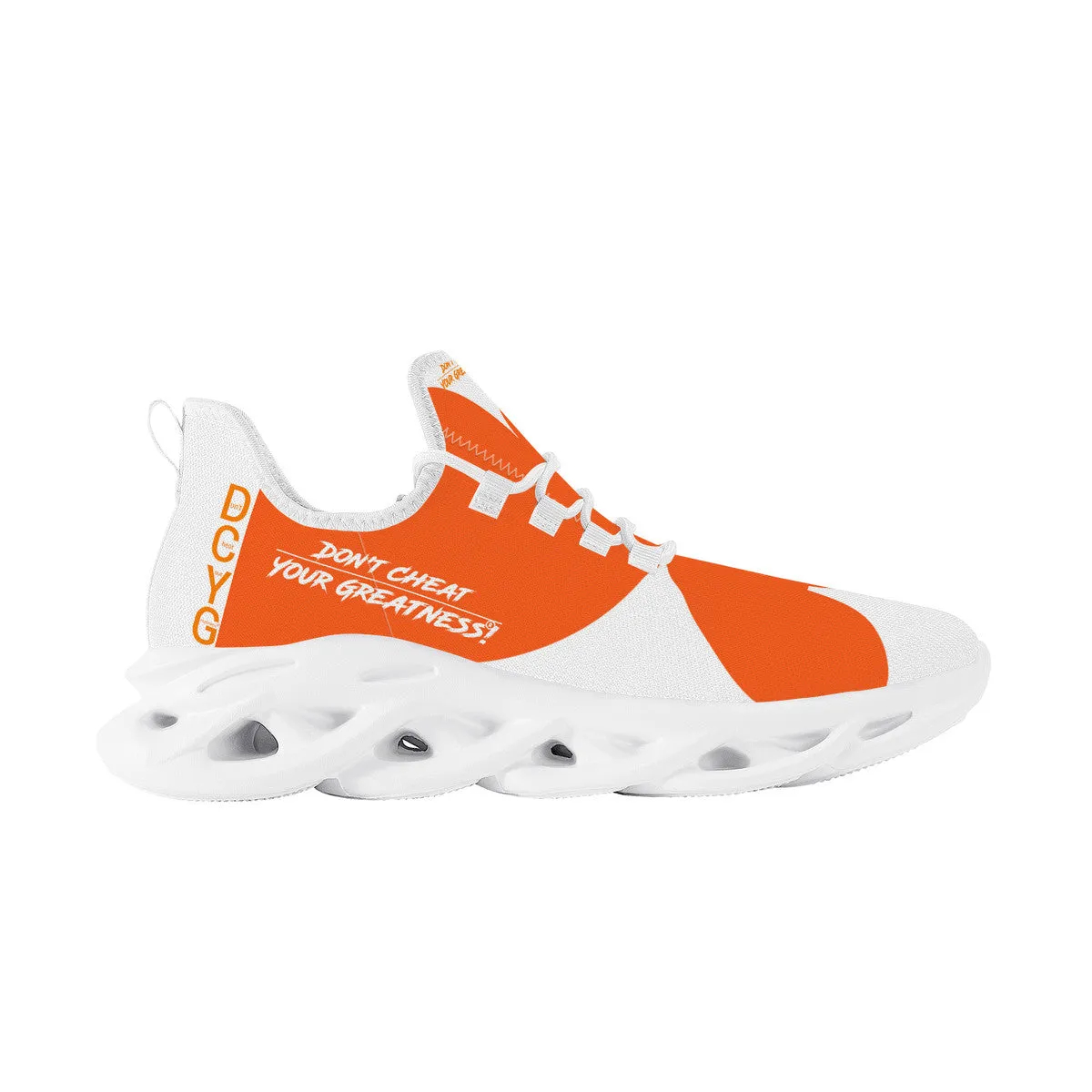 DCYG Orange & White 2nd Edition B  Flex Control Sneaker - White