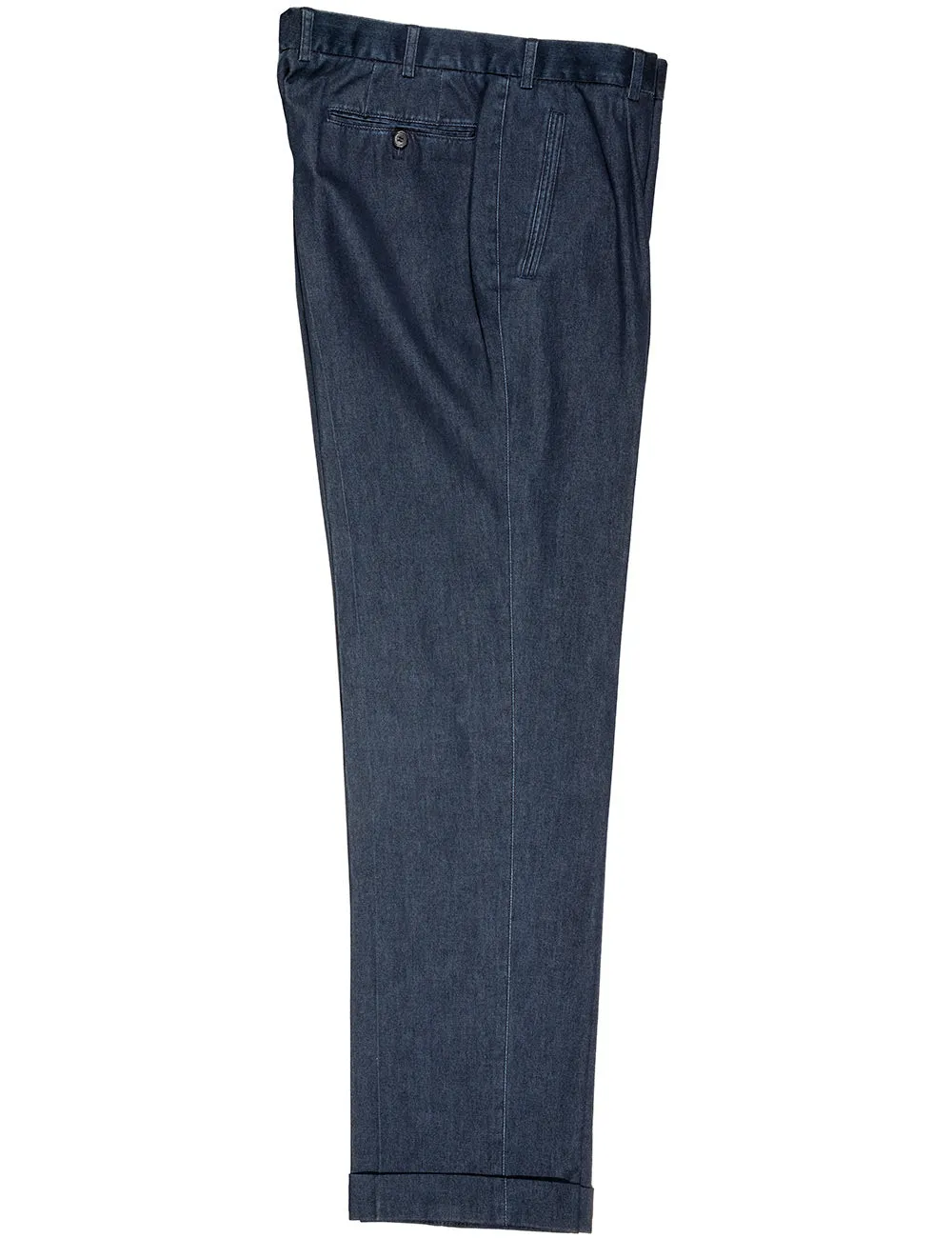 Denim Slack Chinos Blue