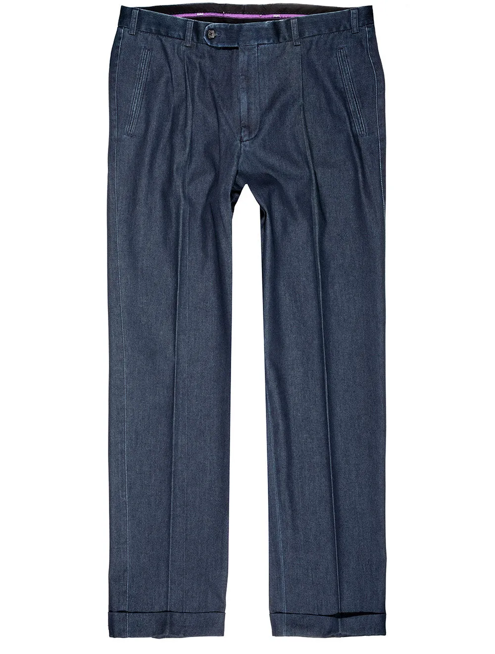 Denim Slack Chinos Blue