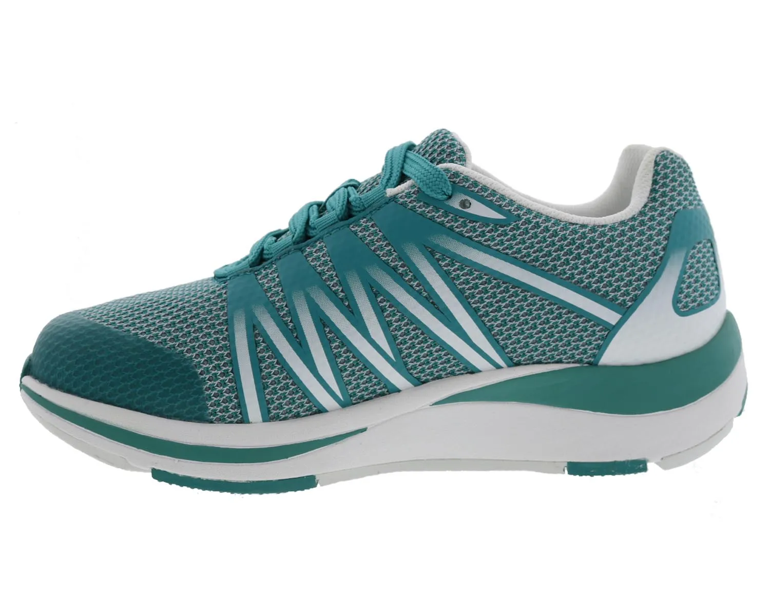 Drew Women's Balance Athletic Sneakers Green Mesh