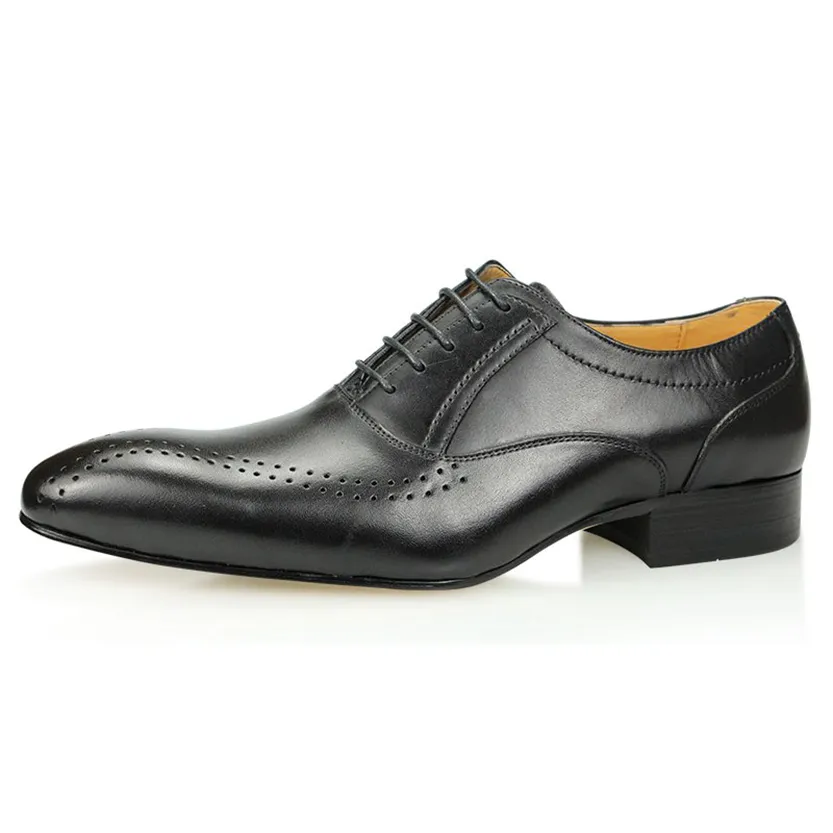 Funki Buys | Shoes | Men's Genuine Leather Brogue Shoes