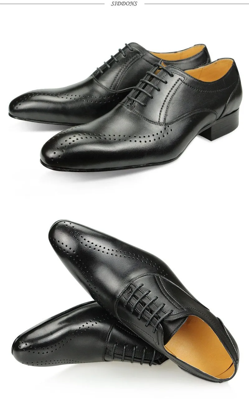 Funki Buys | Shoes | Men's Genuine Leather Brogue Shoes