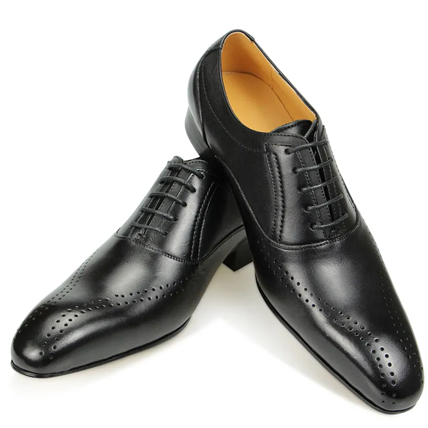 Funki Buys | Shoes | Men's Genuine Leather Brogue Shoes