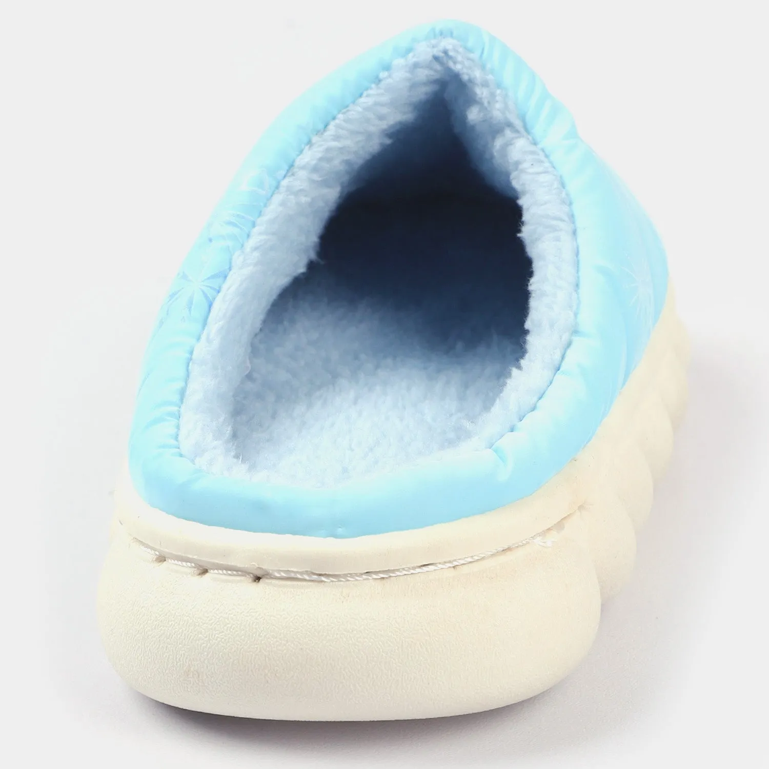 Girls Winter Slipper Fur | Blue