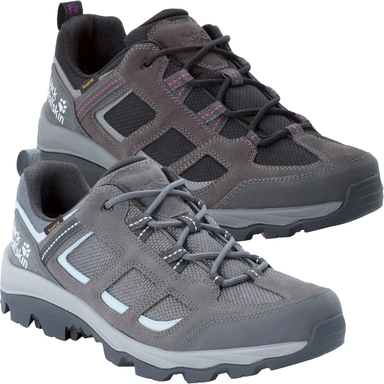 Jack Wolfskin Womens Vojo 3 Texapore Waterproof Walking Shoes