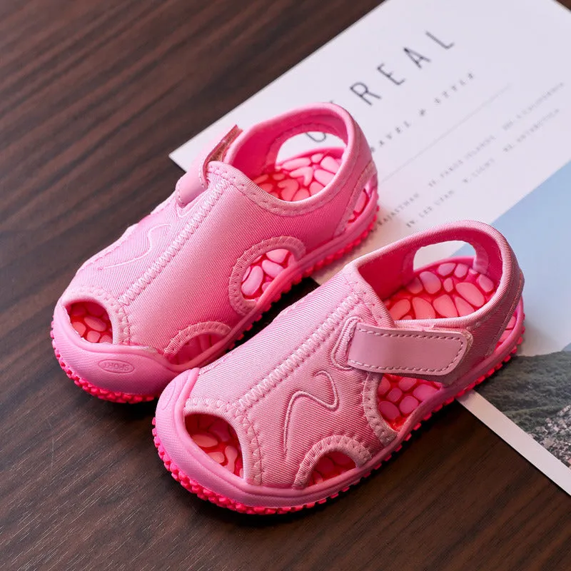 Kids Sandals for Girls Boys Summer Breathable Baby Children Beach Shoes Eu Size 21-32