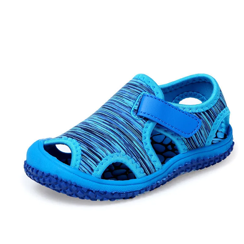 Kids Sandals for Girls Boys Summer Breathable Baby Children Beach Shoes Eu Size 21-32