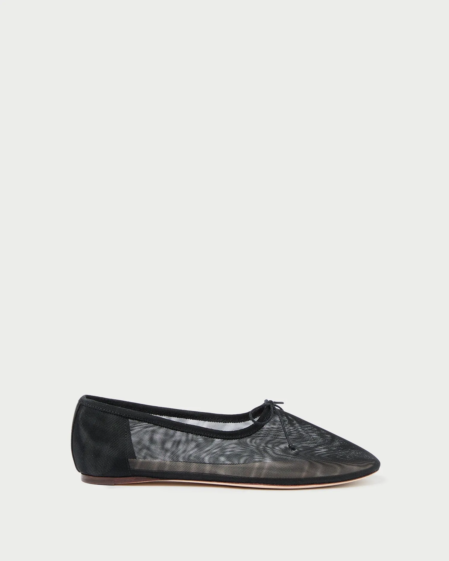 Landon Black Mesh Ballet Flat