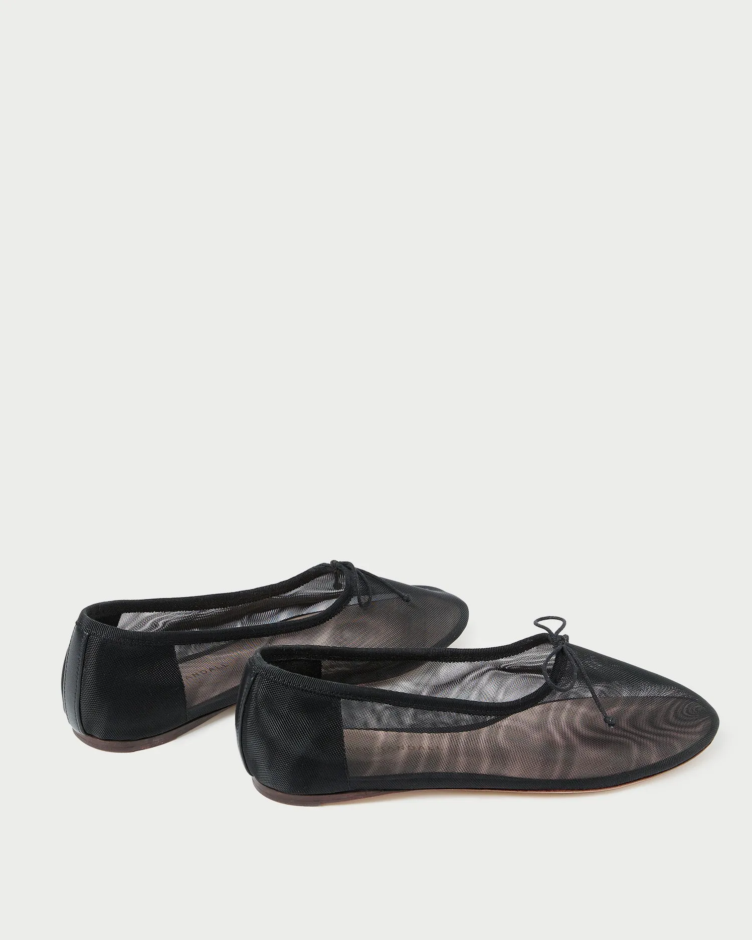 Landon Black Mesh Ballet Flat