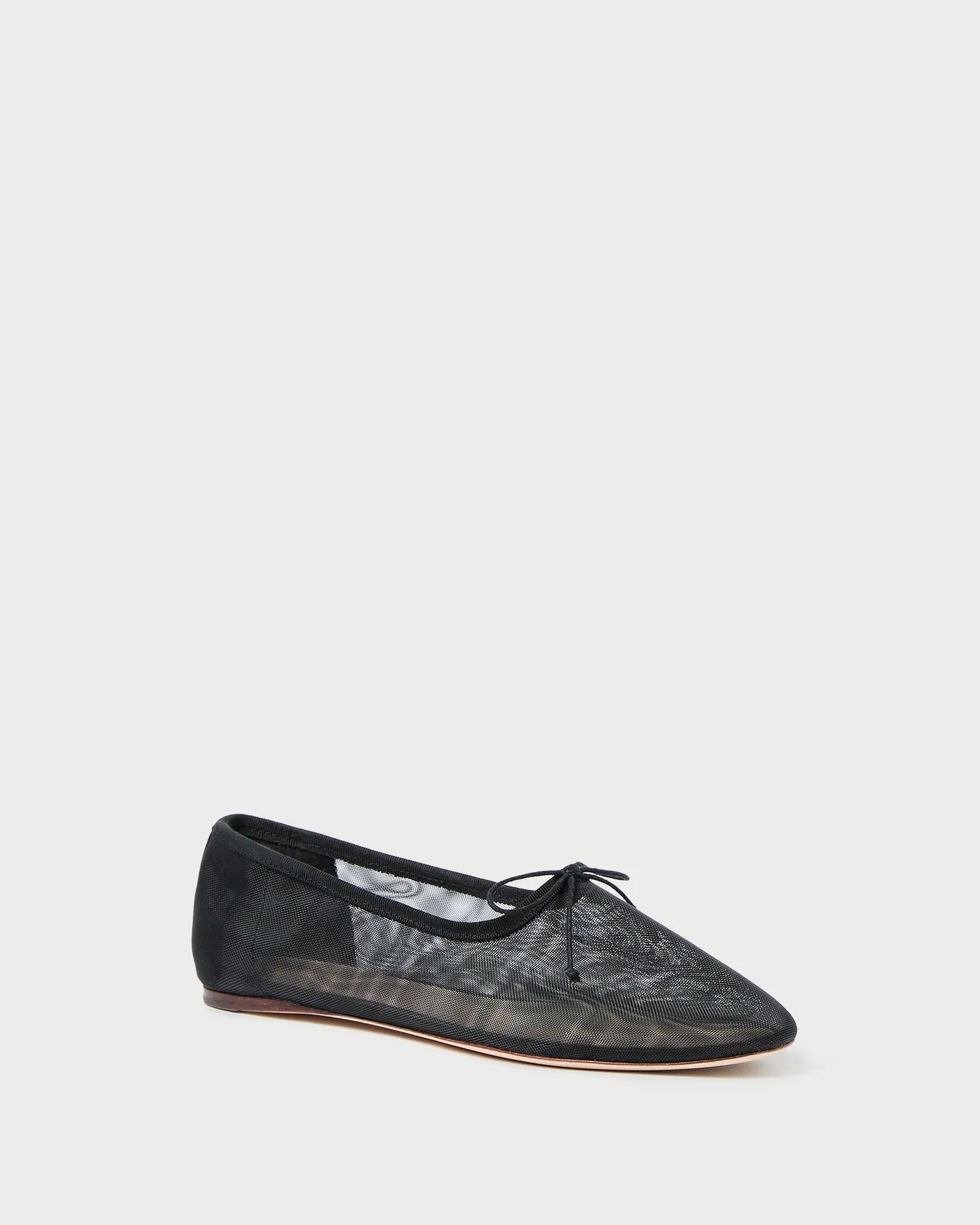 Landon Black Mesh Ballet Flat