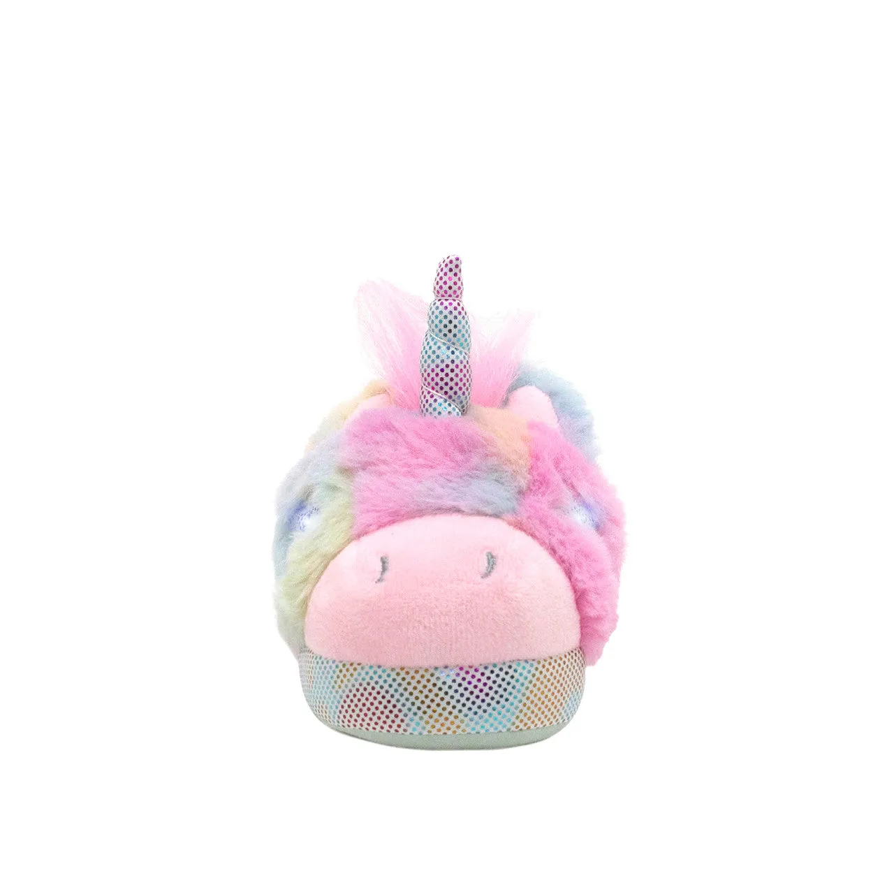 Lara Rainbow Unicorn Light-up Slippers