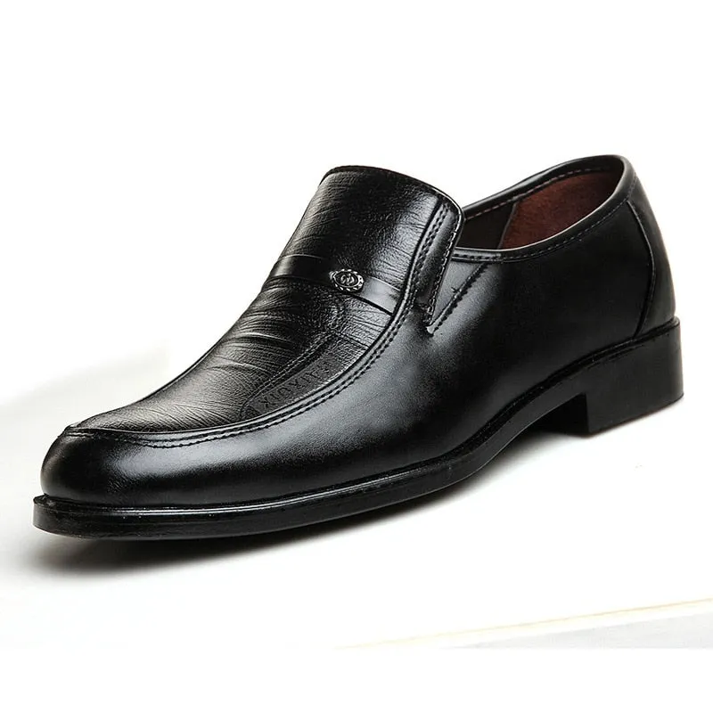 Men Leather Formal Business Shoes