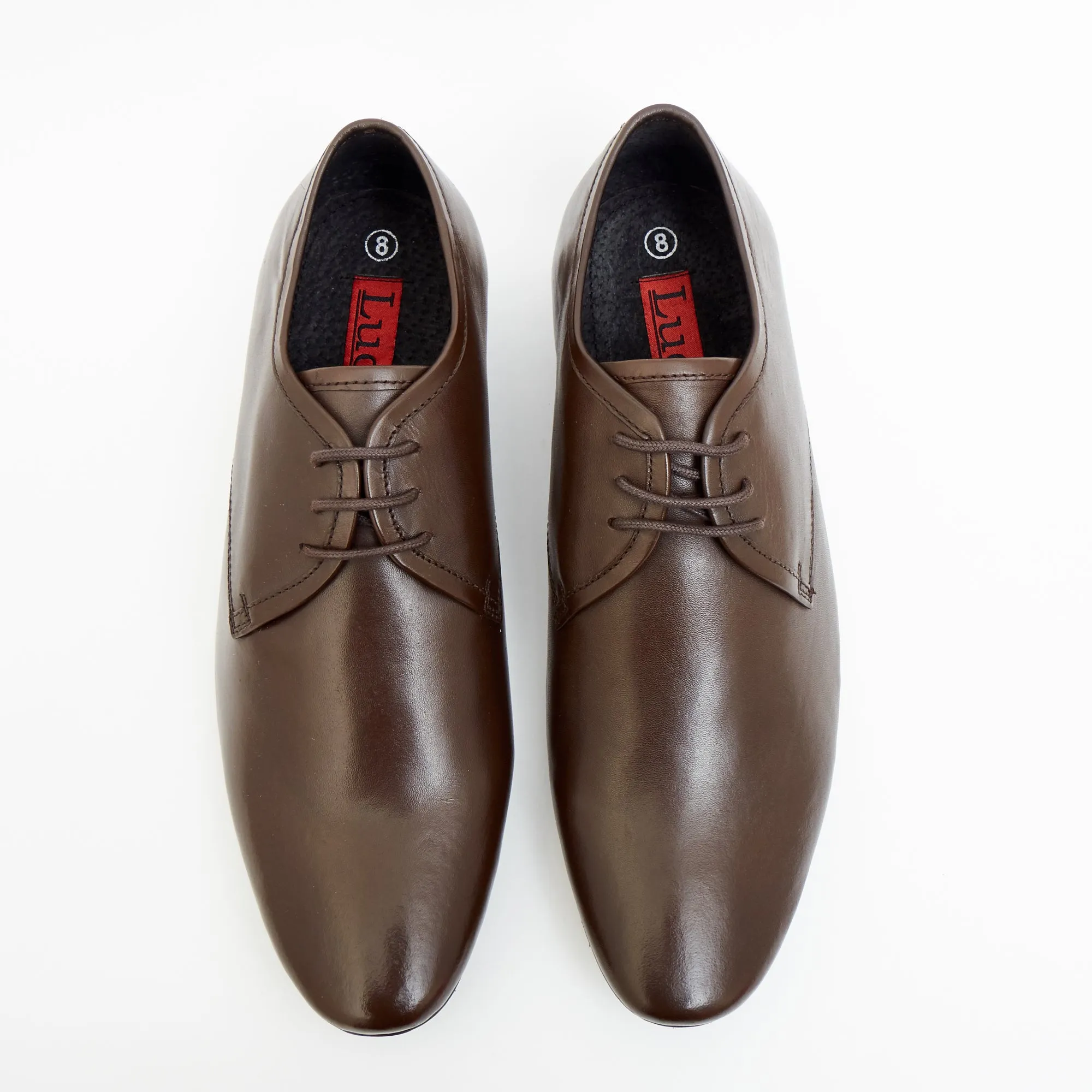 Mens Leather Formal Shoes- 50540_Brown