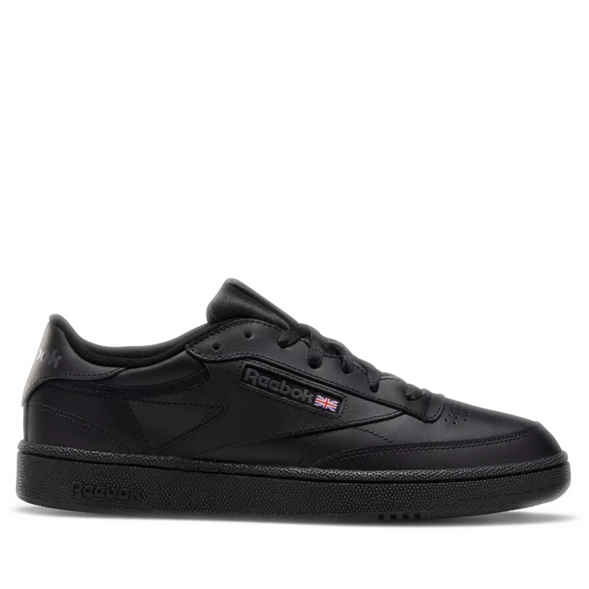 Men's Reebok Club C 85 Shoes - INT-Black/ Charcoal