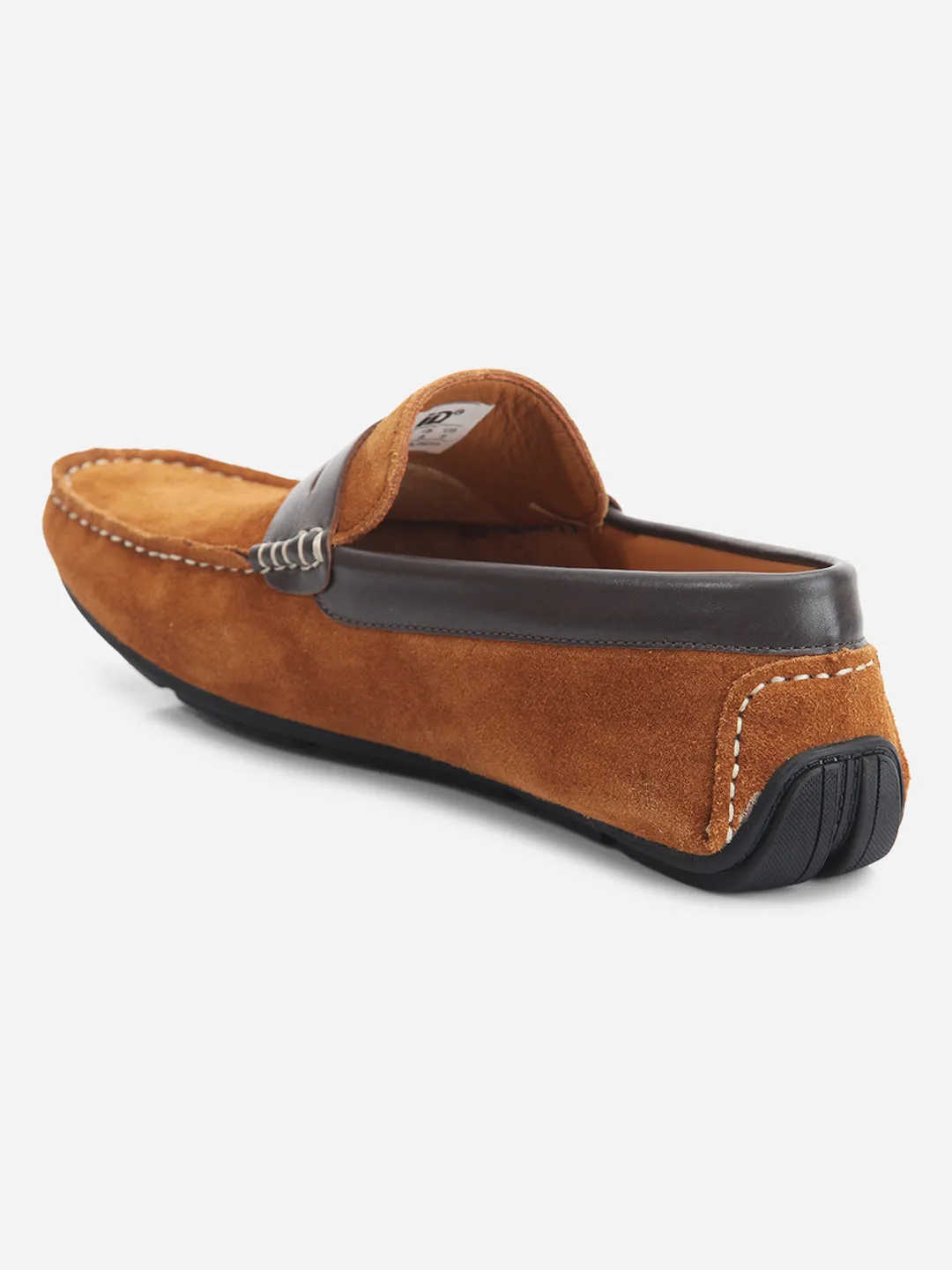 Men's Tan Moc Toe Casual Loafer (ID1142)