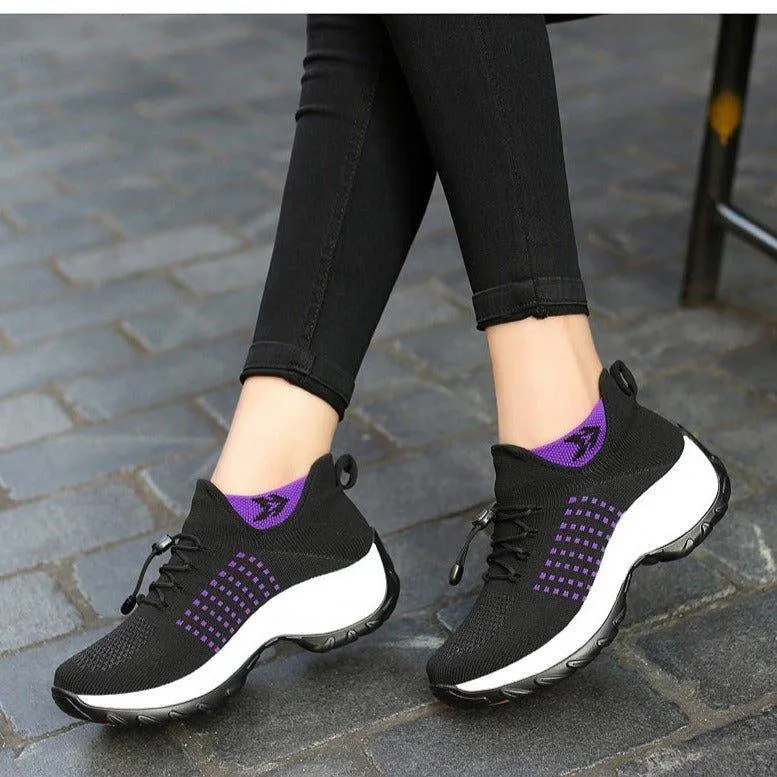 Mesh Breathable Walking Running Shoes for Women