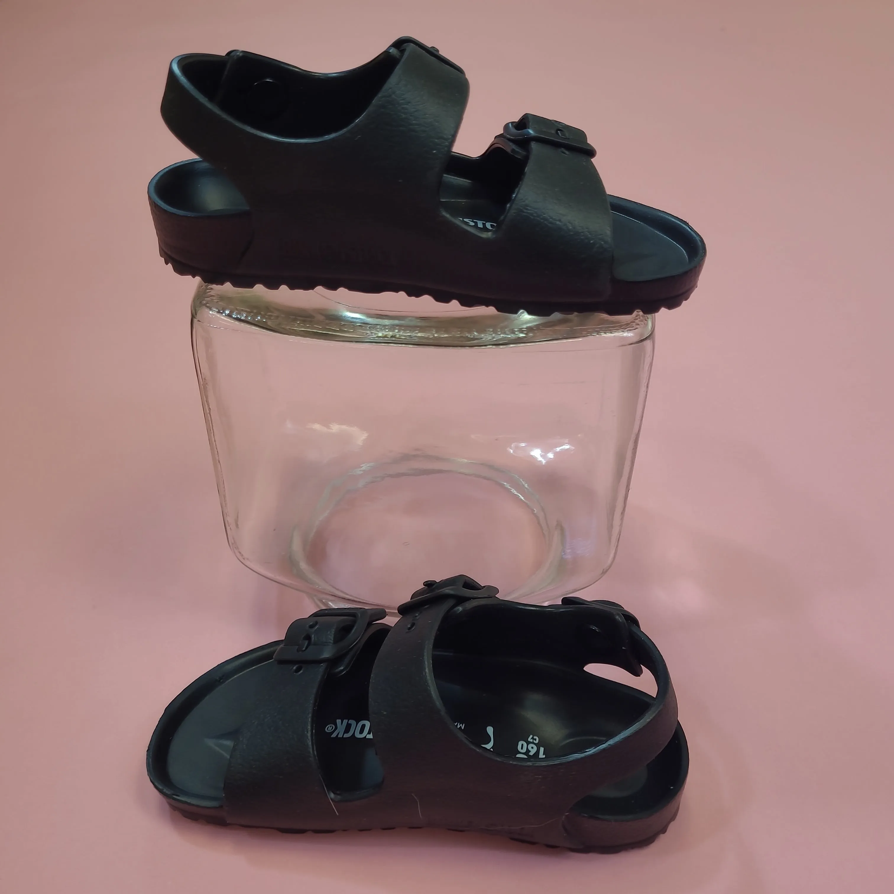 Milano Black Kids Sandal