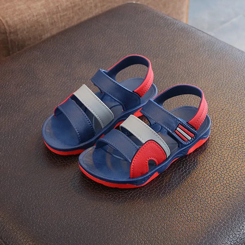 New Summer Children Sandals for girls Flat Beach Shoes