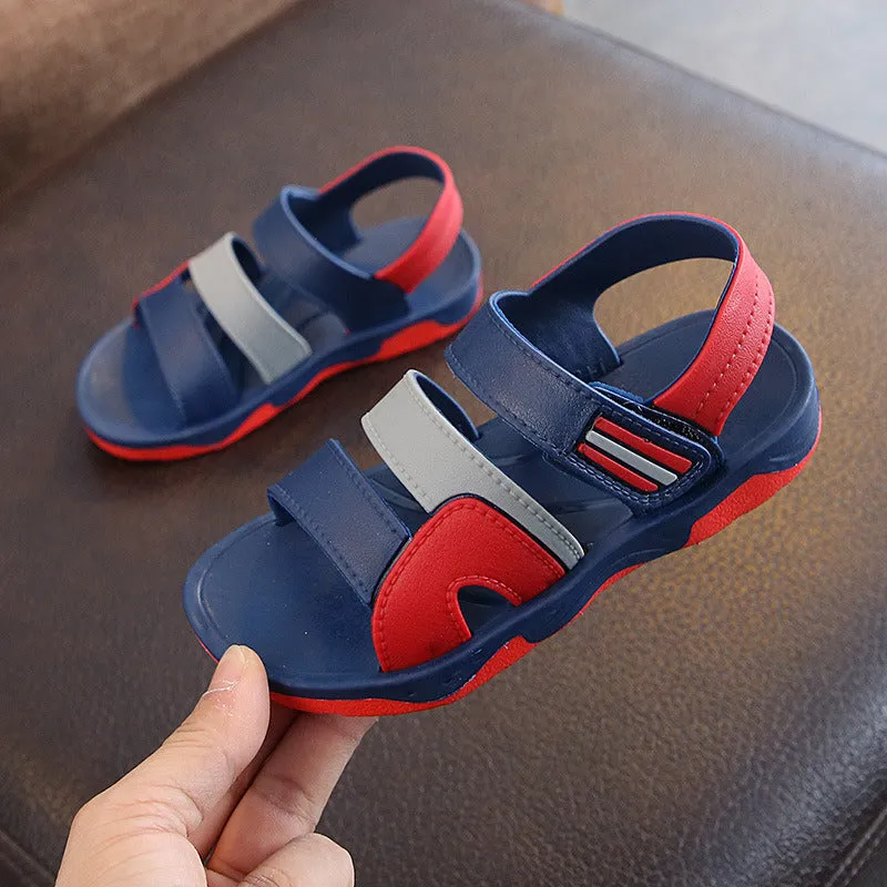 New Summer Children Sandals for girls Flat Beach Shoes