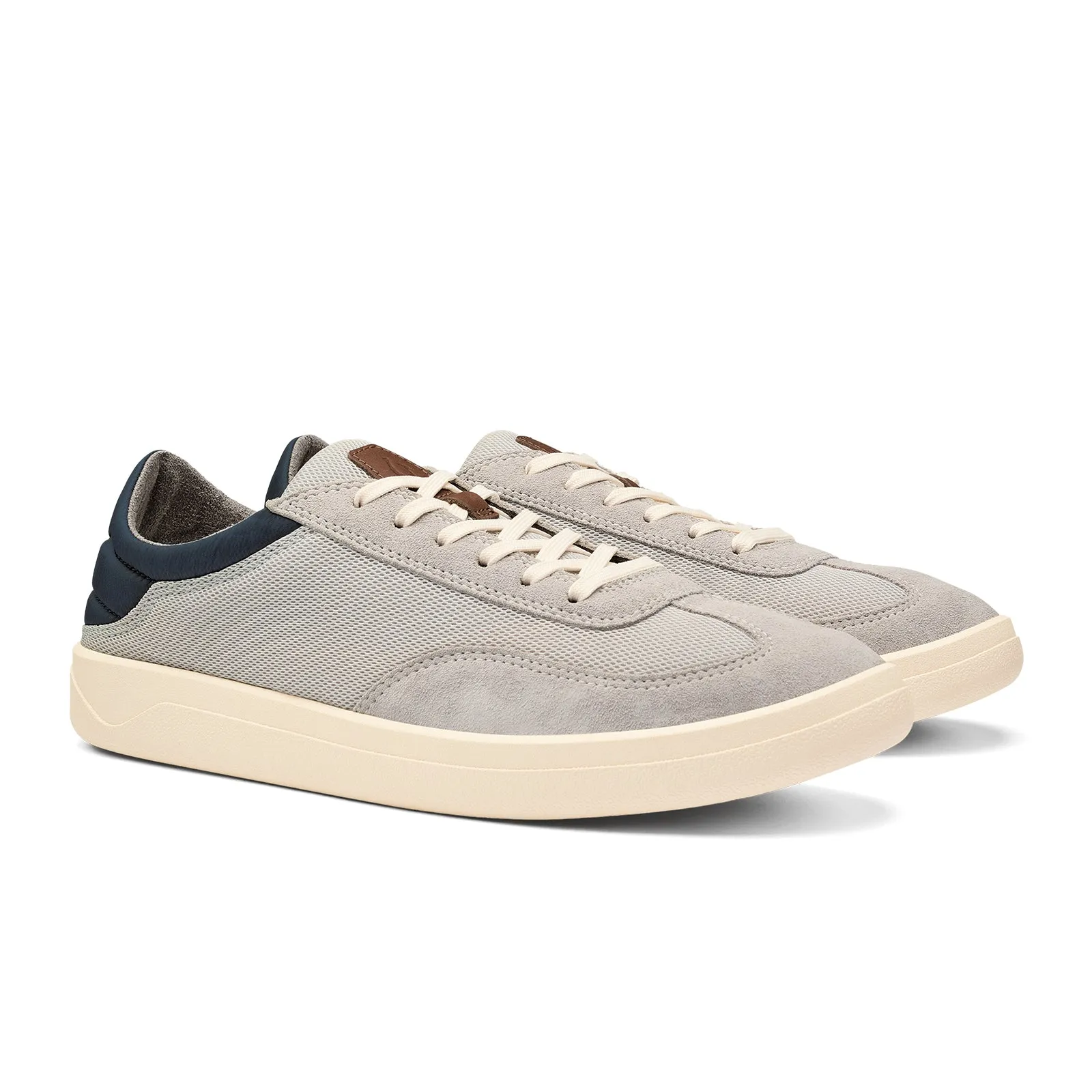 OluKai Punini Lace Up Sneaker (Men) - Vapor/Trench Blue