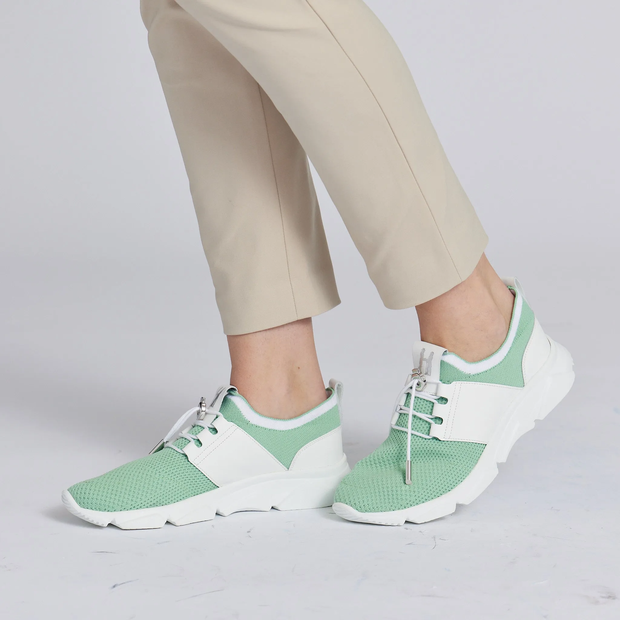 Perla Mesh Sneaker in Mint