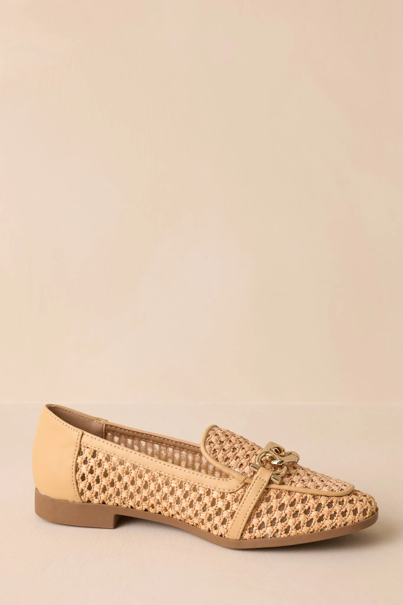 Stick To Your Word Natural Woven Loafer