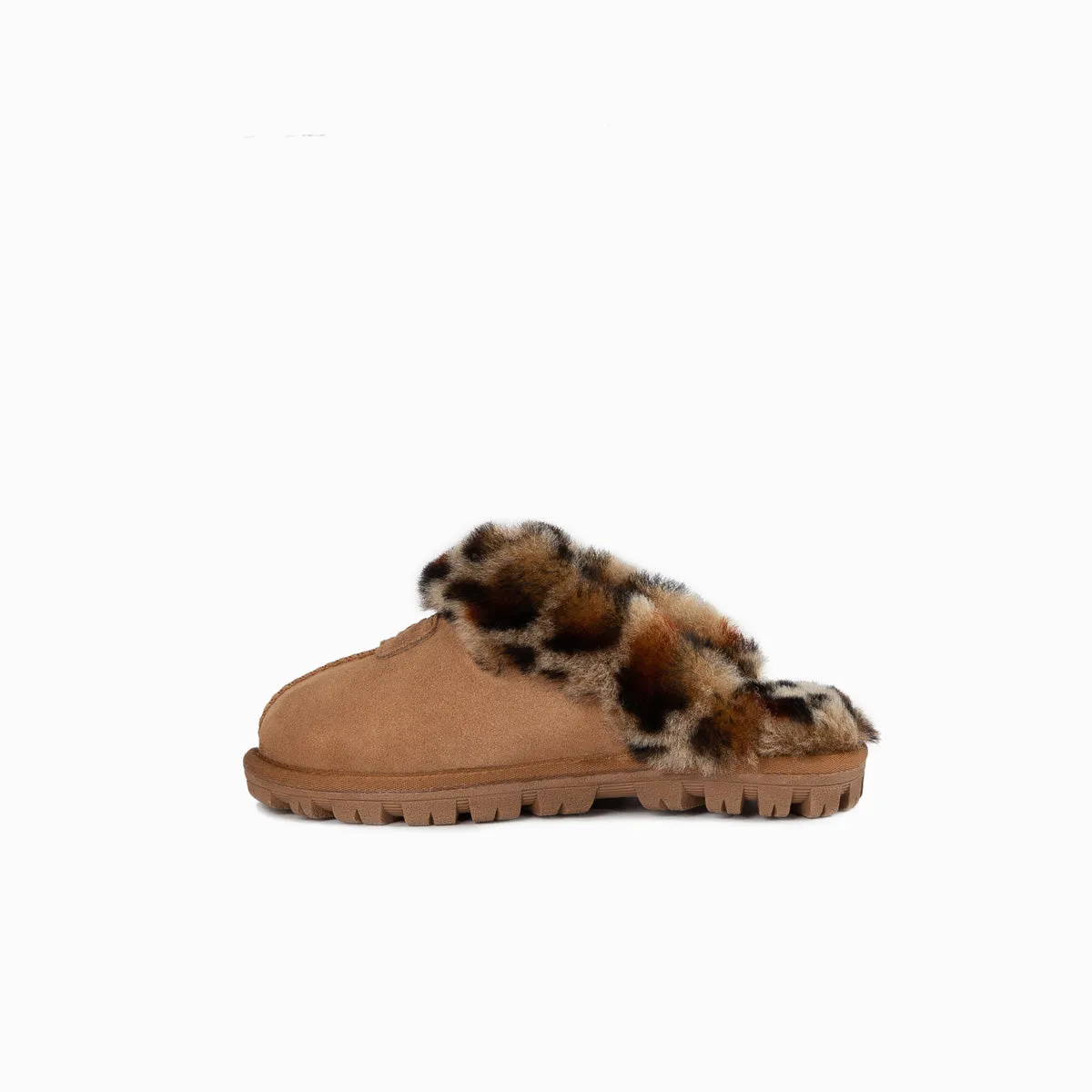 Ugg Kids Coquette Slipper (Leopard Print)(Water Resistant)