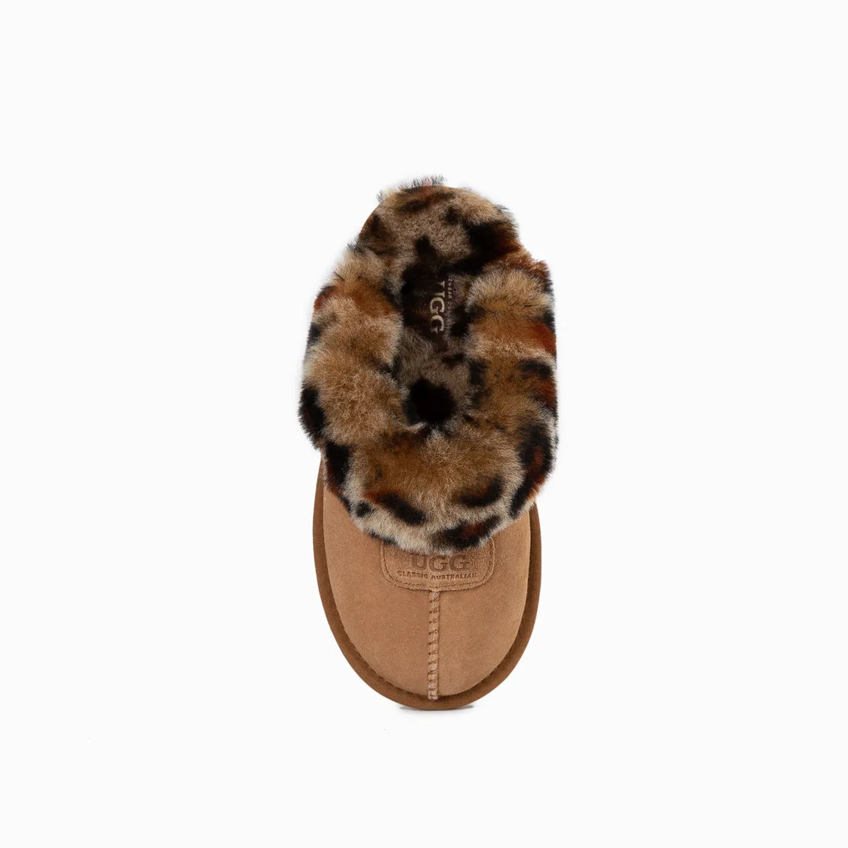 Ugg Kids Coquette Slipper (Leopard Print)(Water Resistant)