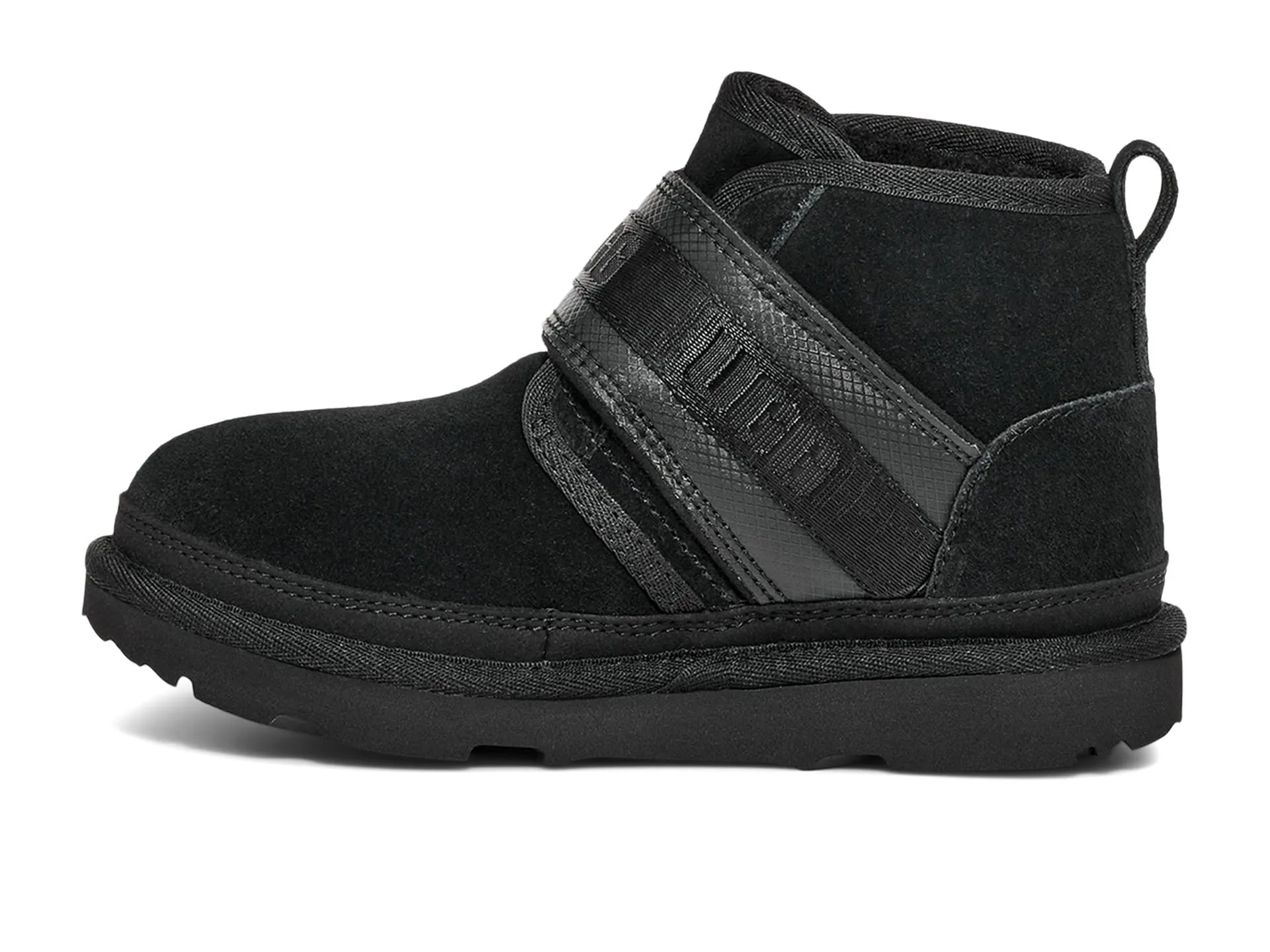 UGG Unisex-Child Neumel Snapback Boot, Black