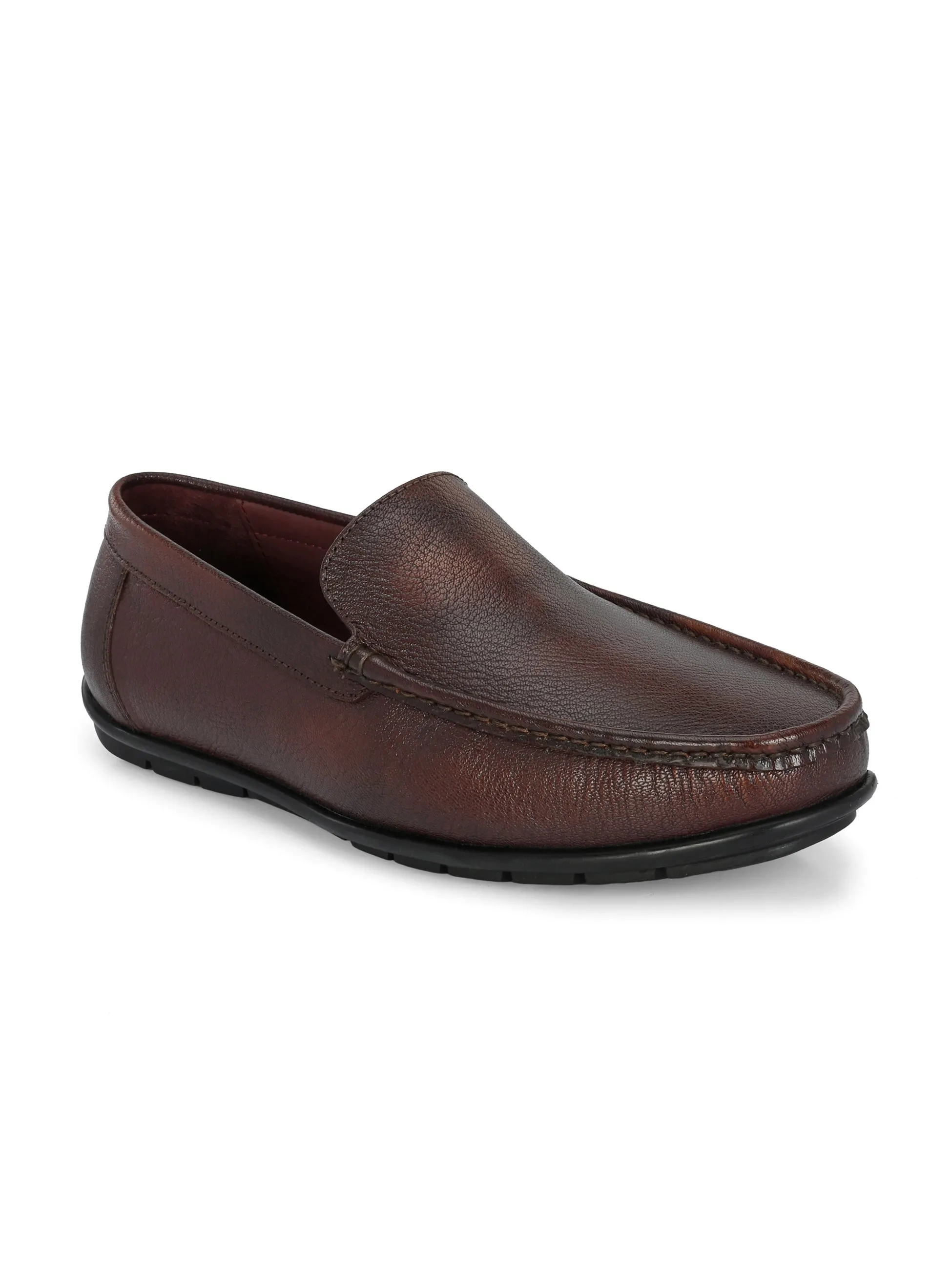 Verity Cherry Solid Loafers