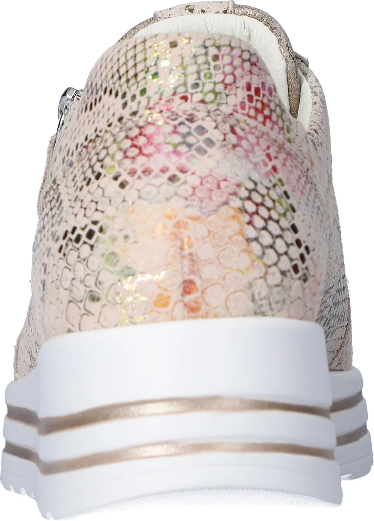 Waldlaufer 758008 214 264 Summer Eclis Leather Multi Print Trainers