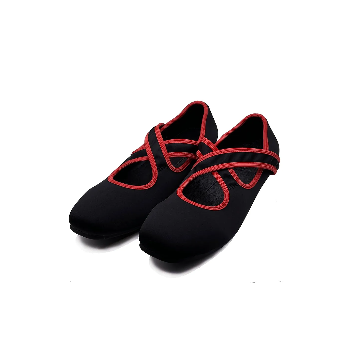 X Ballet - Black / Cherry Stretch